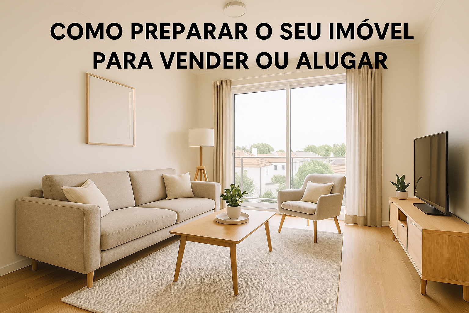 Como preparar o ímovel para vender ou alugar