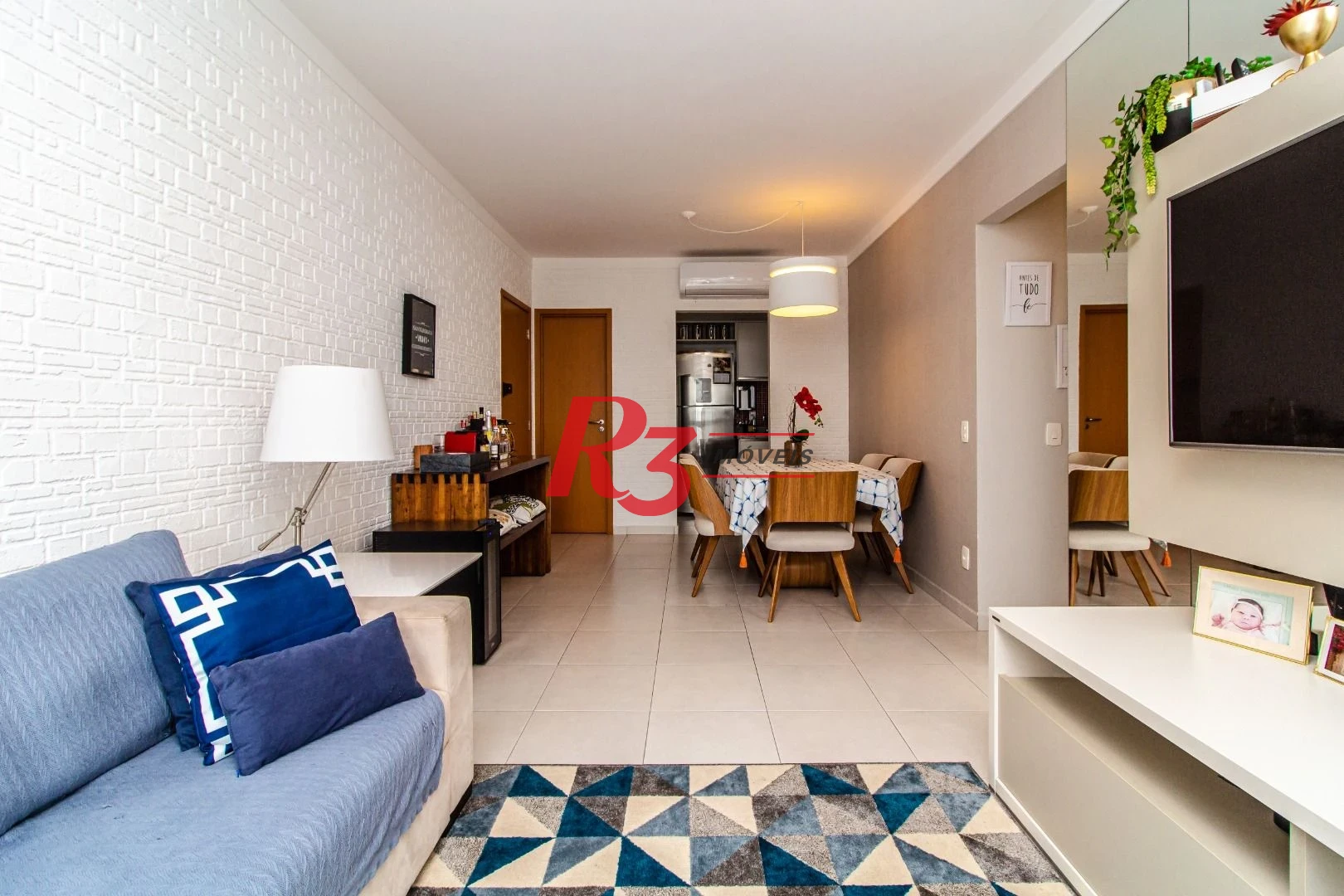 Apartamento à venda, 84 m² por R$ 1.250.000,00 - Gonzaga - Santos/SP