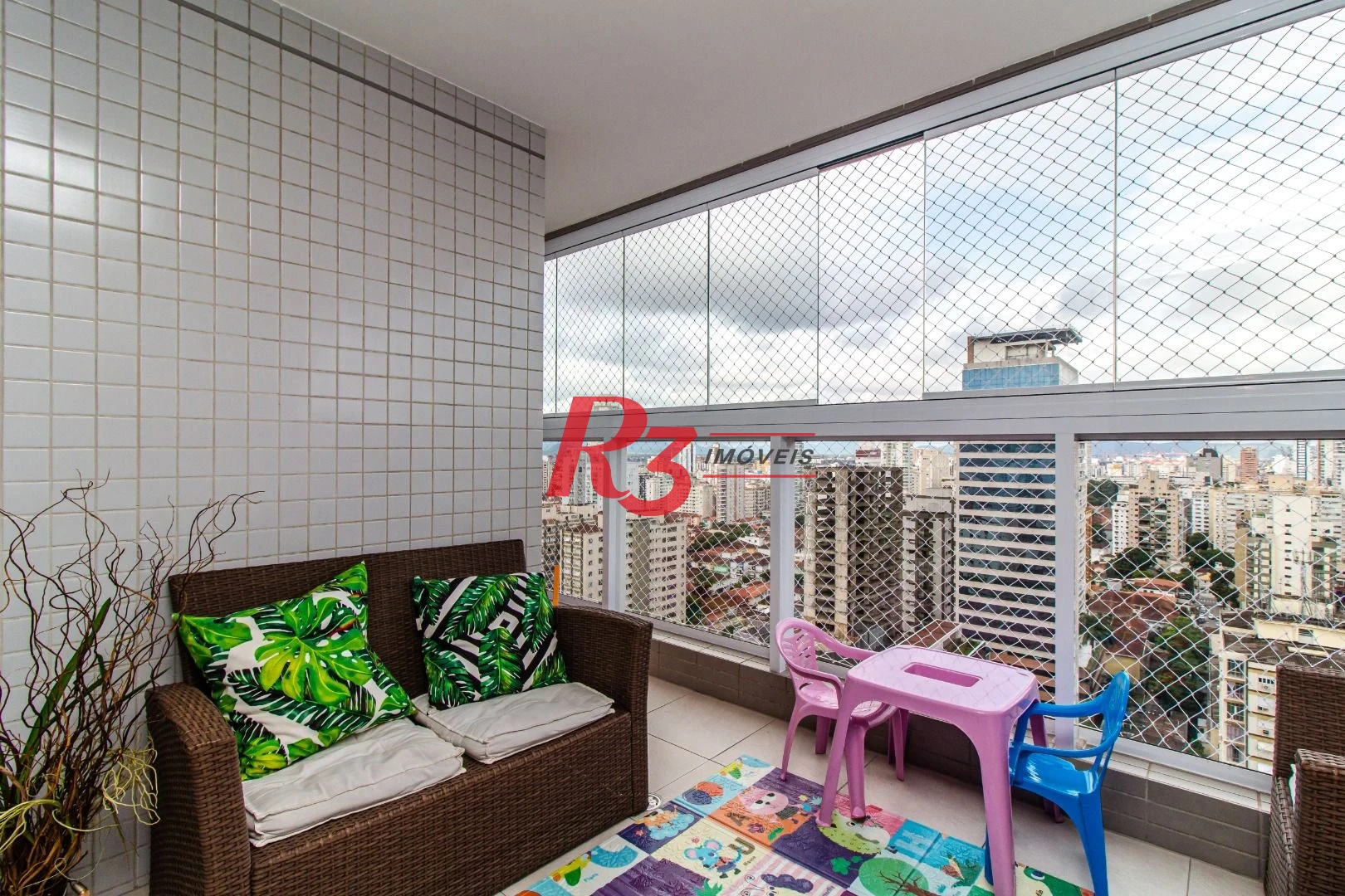 Apartamento à venda, 84 m² por R$ 1.250.000,00 - Gonzaga - Santos/SP