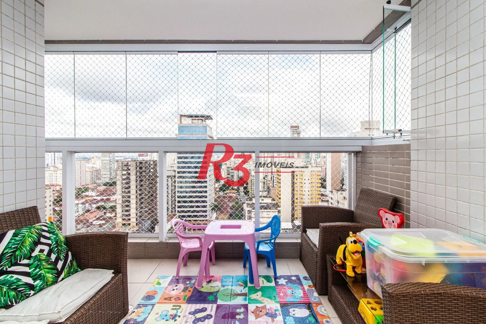 Apartamento à venda, 84 m² por R$ 1.250.000,00 - Gonzaga - Santos/SP