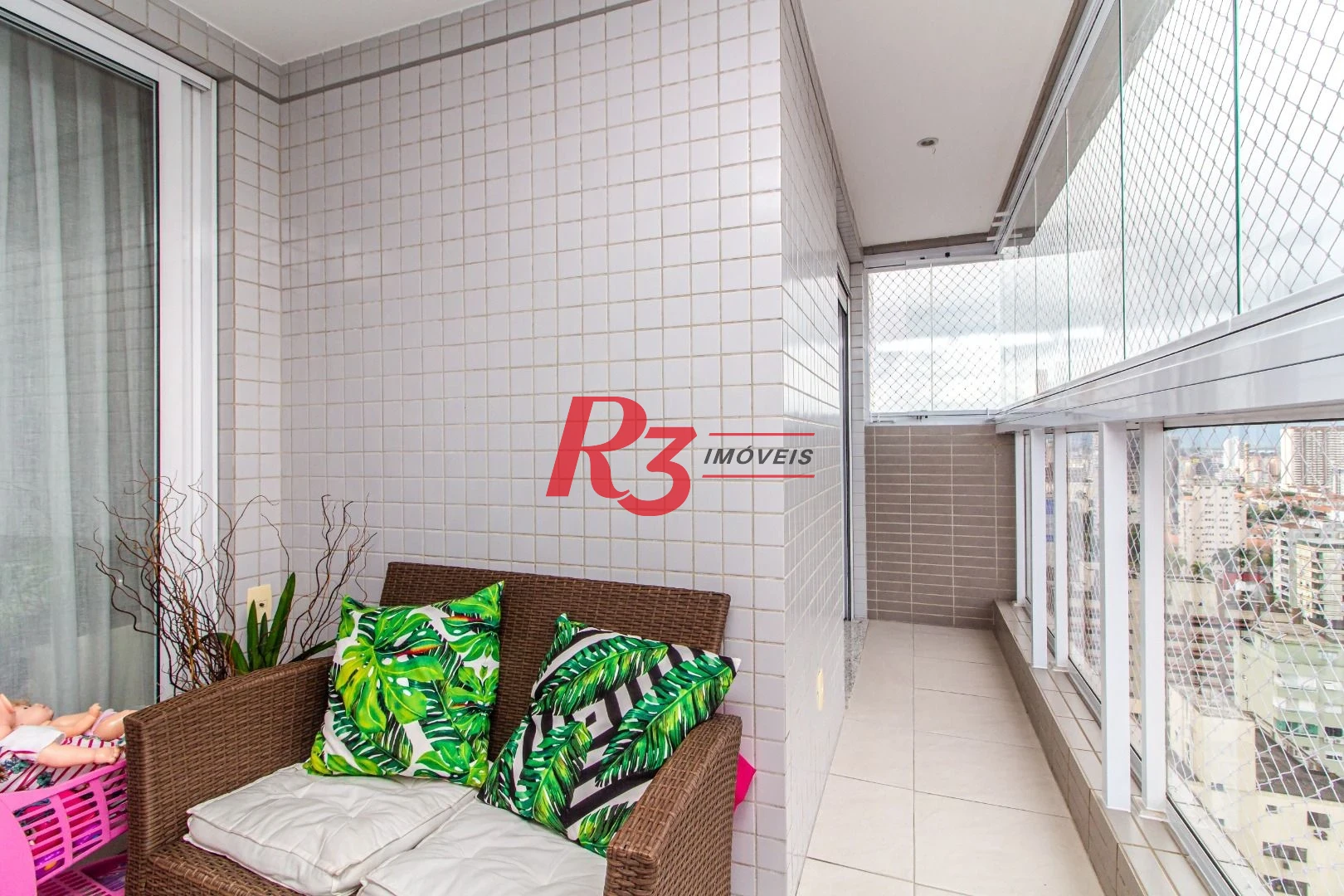 Apartamento à venda, 84 m² por R$ 1.250.000,00 - Gonzaga - Santos/SP