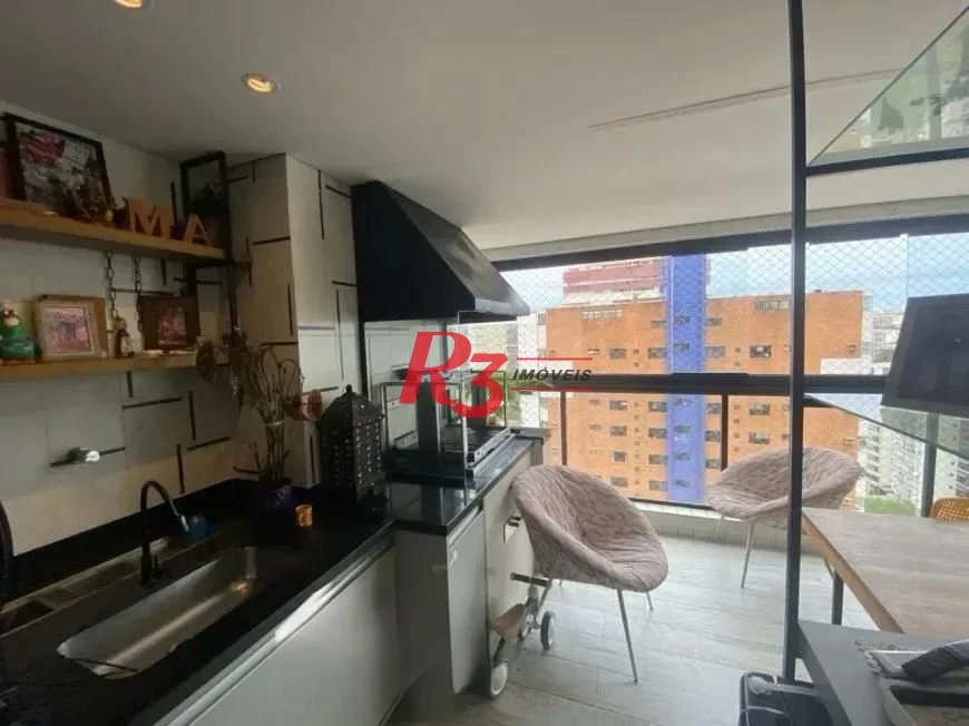 Apartamento com 2 dormitórios à venda, 85 m² por R$ 1.400.000,00 - Gonzaga - Santos/SP