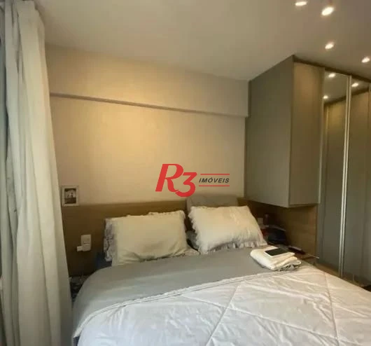 Apartamento com 2 dormitórios à venda, 85 m² por R$ 1.400.000,00 - Gonzaga - Santos/SP