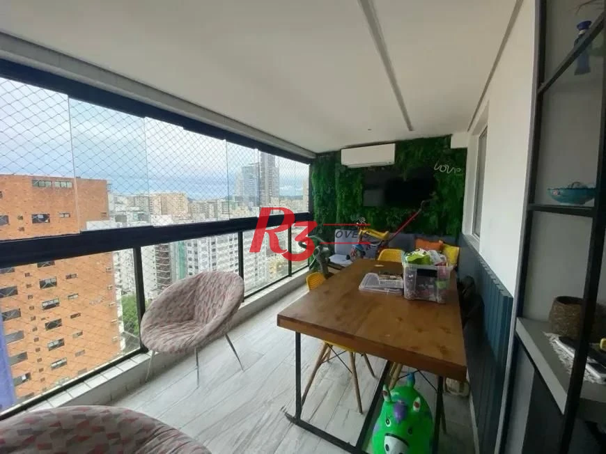 Apartamento com 2 dormitórios à venda, 85 m² por R$ 1.400.000,00 - Gonzaga - Santos/SP