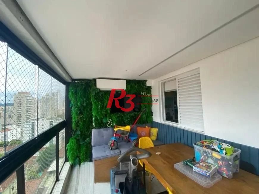 Apartamento com 2 dormitórios à venda, 85 m² por R$ 1.400.000,00 - Gonzaga - Santos/SP