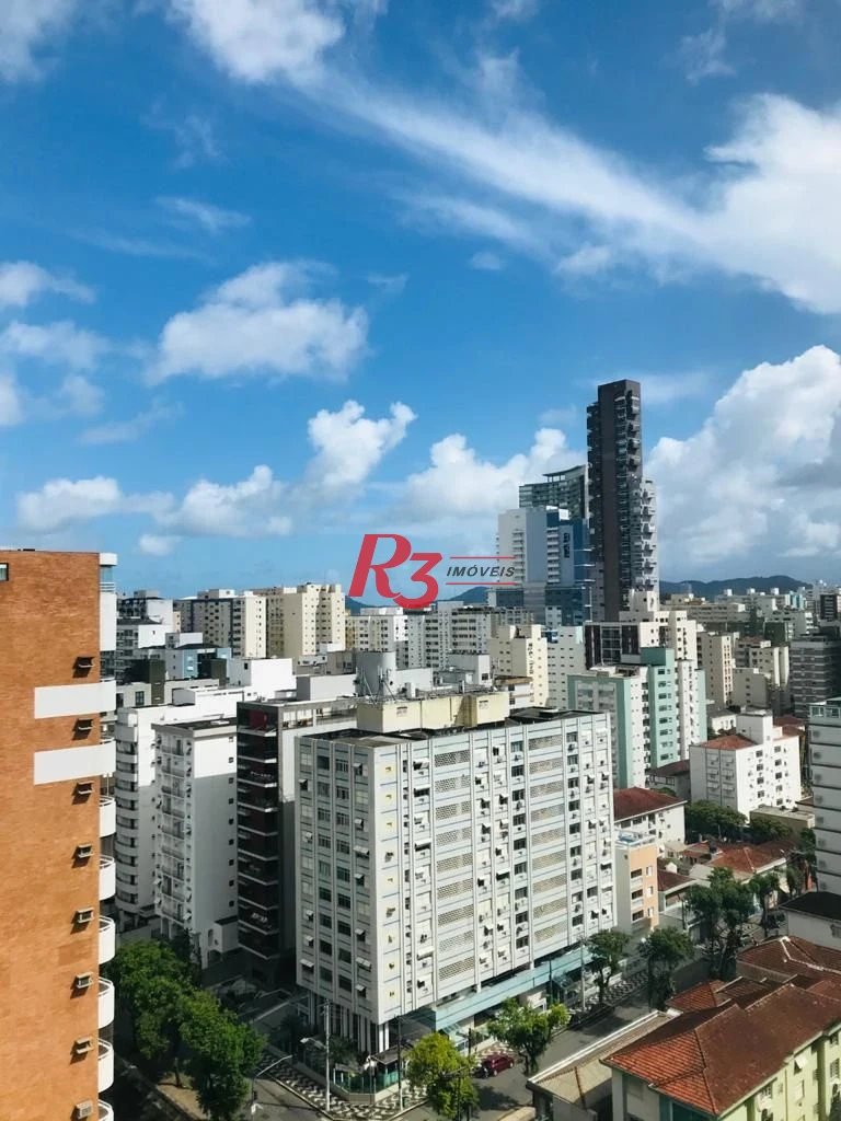 Apartamento com 2 dormitórios à venda, 85 m² por R$ 1.400.000,00 - Gonzaga - Santos/SP