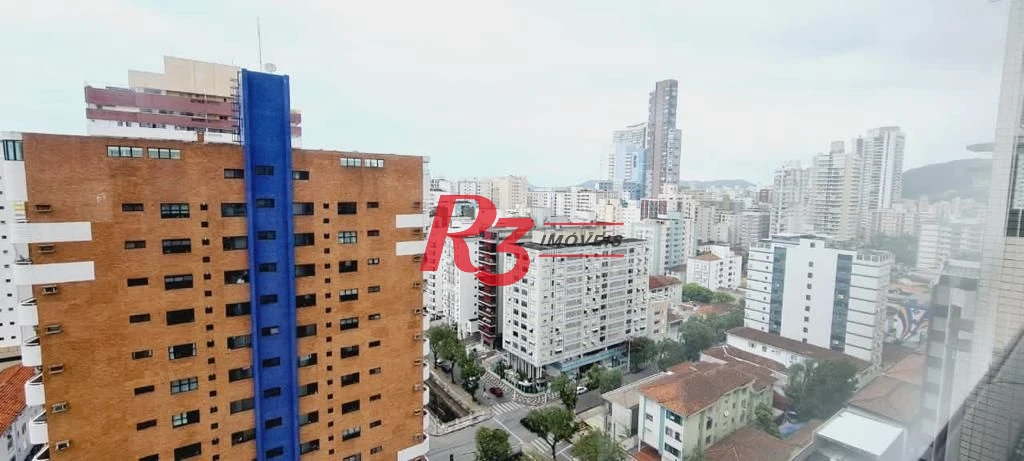 Apartamento com 2 dormitórios à venda, 85 m² por R$ 1.400.000,00 - Gonzaga - Santos/SP