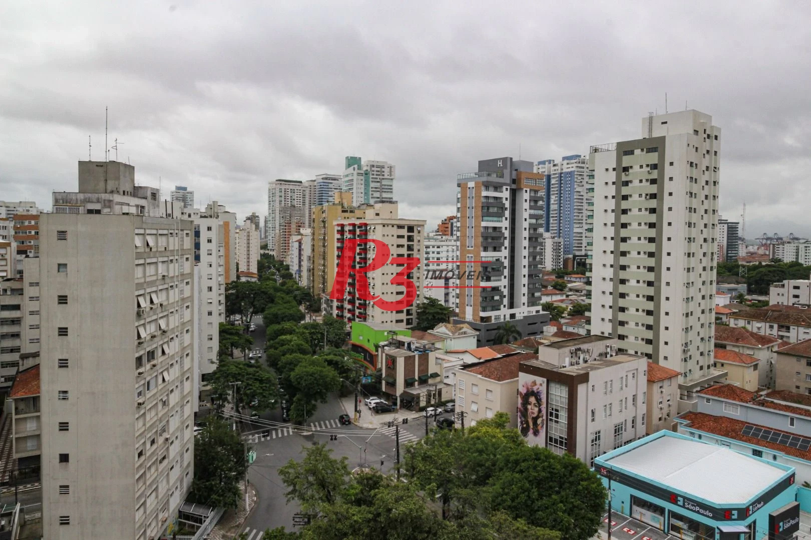 Apartamento com 1 dormitório para alugar, 40 m² por R$ 3.000,00/mês - Ponta da Praia - Santos/SP