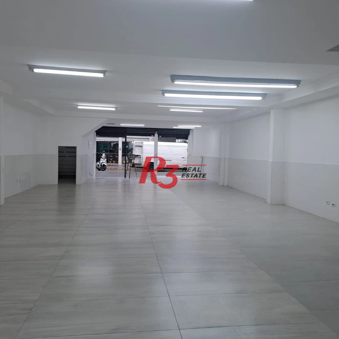 Loja para alugar, 150 m² por R$ 15.000,00/mês - Pompéia - Santos/SP