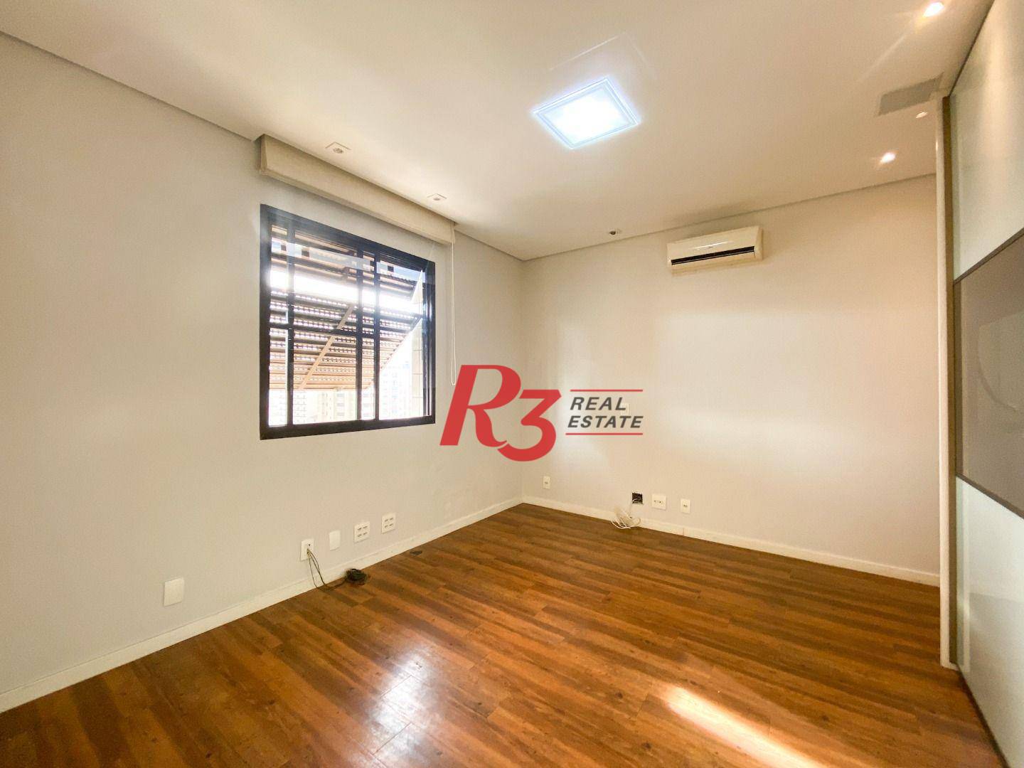 Apartamento com 3 dormitórios à venda, 217 m² - Ponta da Praia - Santos/SP