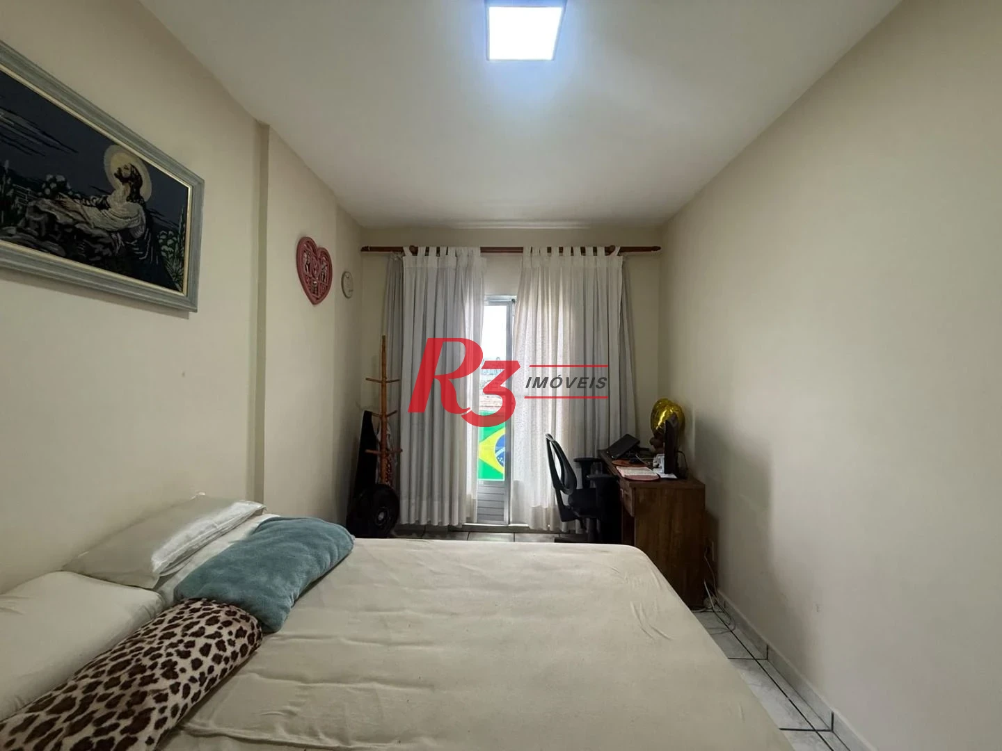 Apartamento com 2 dormitórios para alugar, 100 m² por R$ 5.500,00/mês - Aparecida - Santos/SP