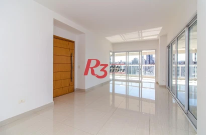 Apartamento com 4 dormitórios à venda, 254 m² - Aparecida - Santos/SP
