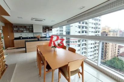 APARTAMENTO ALTO PADRÃO À VENDA NO BAIRRO DA APARECIDA EM SANTOS/SP