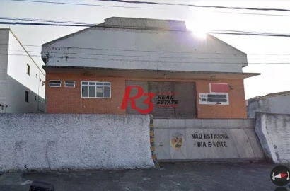 Galpão para alugar, 1000 m² por R$ 32.000,00/mês - Macuco - Santos/SP