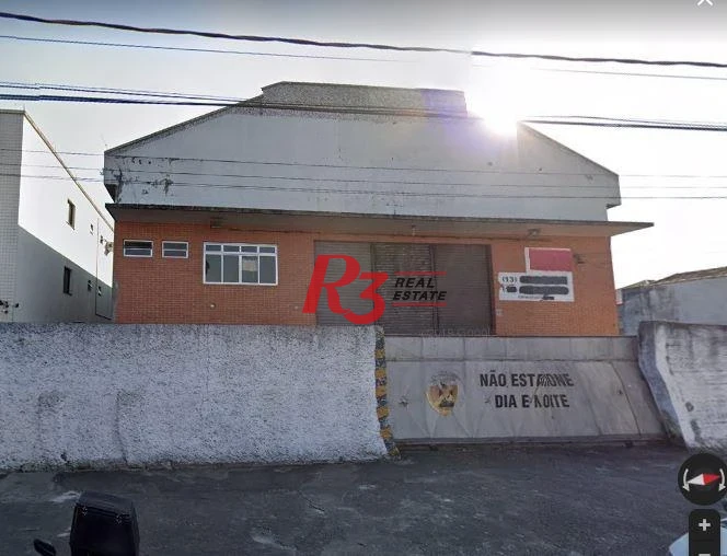 Galpão para alugar, 1000 m² por R$ 32.000,00/mês - Macuco - Santos/SP