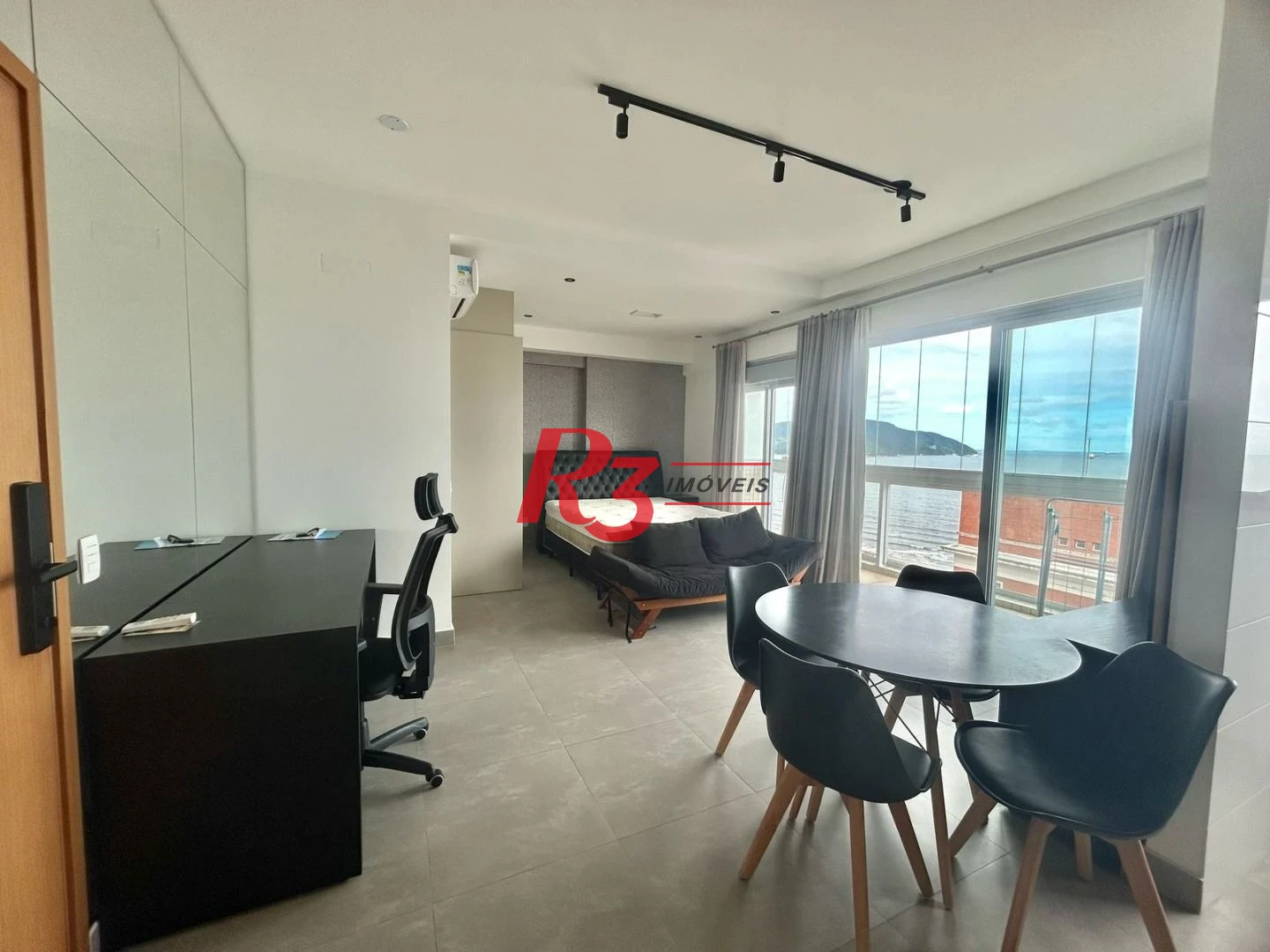 Apartamento com 1 dormitório à venda, 44 m² por R$ 890.000,00 - Boqueirão - Santos/SP