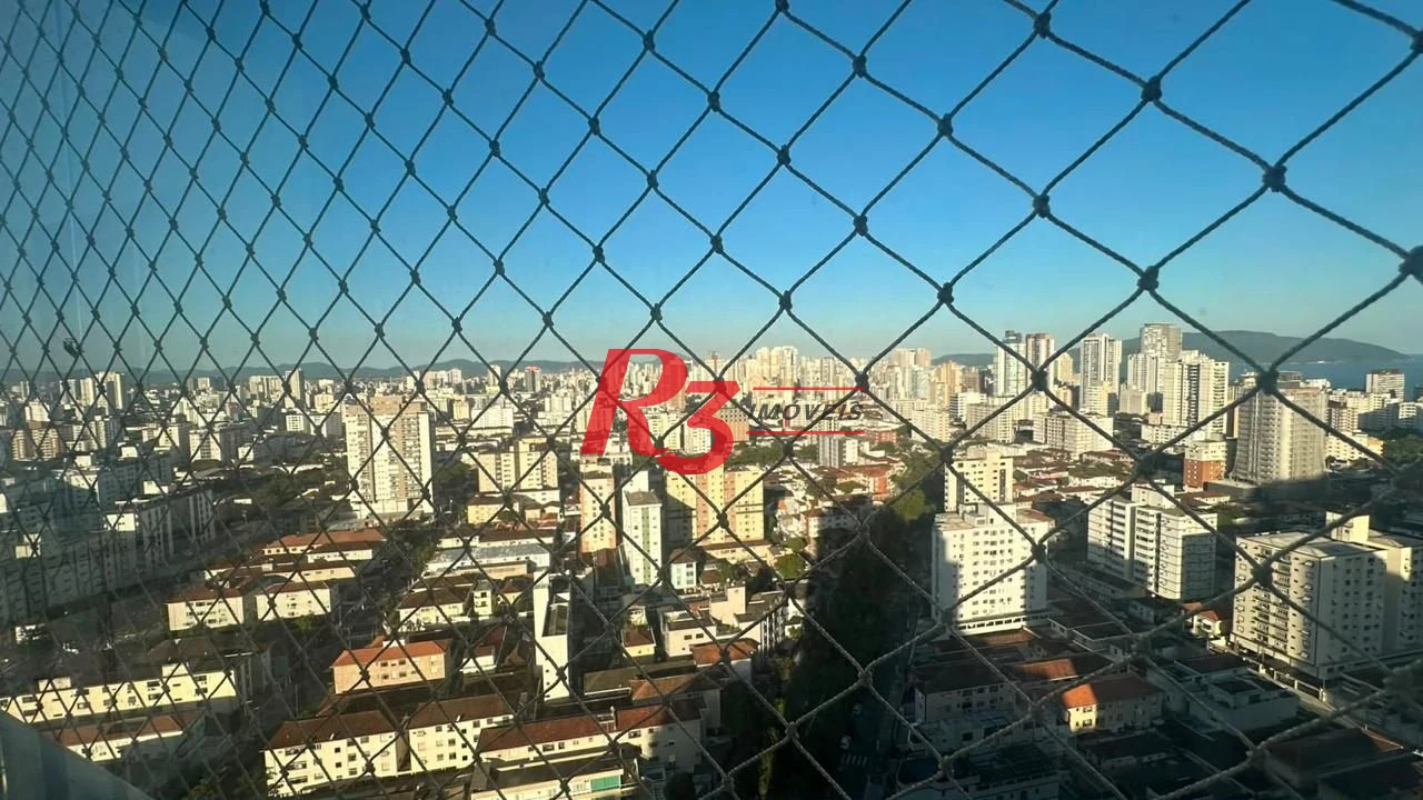 Apartamento para alugar, 150 m² por R$ 9.547,79/mês - Marapé - Santos/SP