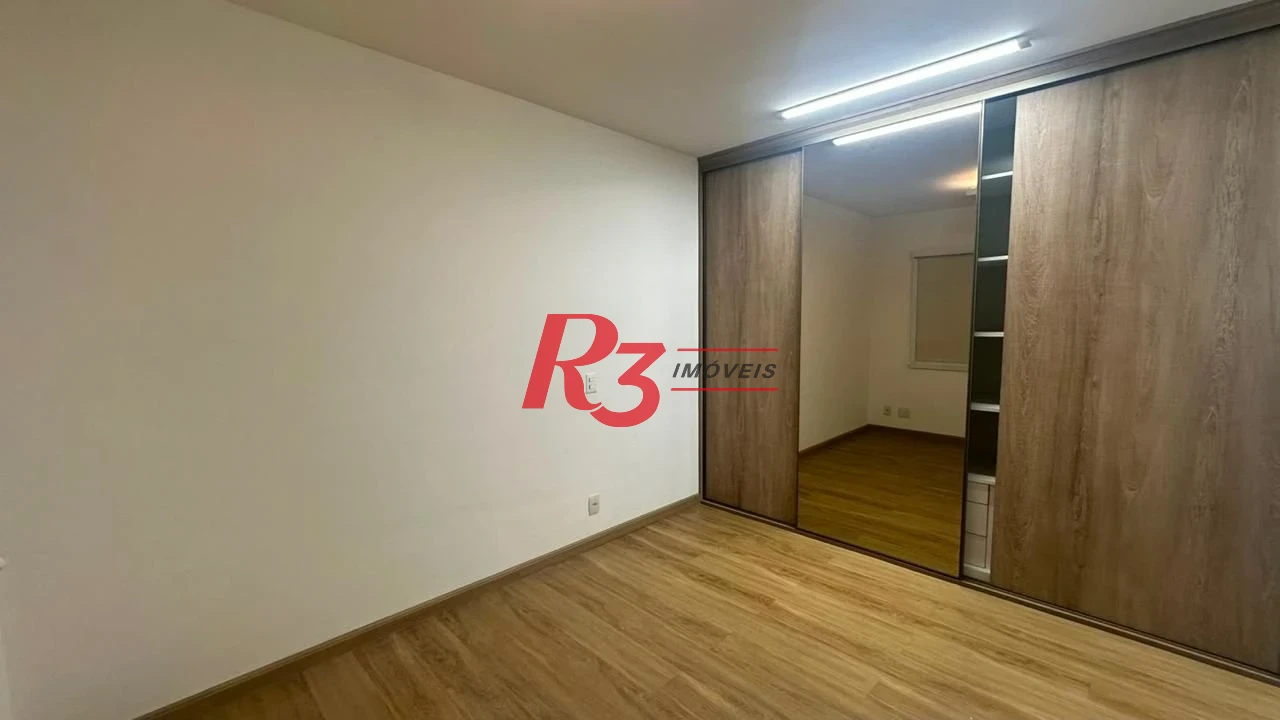 Apartamento para alugar, 150 m² por R$ 9.547,79/mês - Marapé - Santos/SP