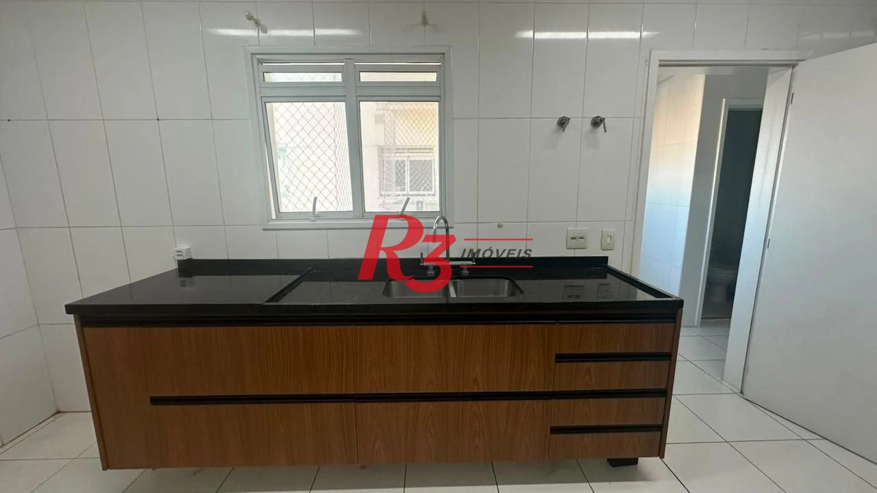 Apartamento para alugar, 150 m² por R$ 9.547,79/mês - Marapé - Santos/SP