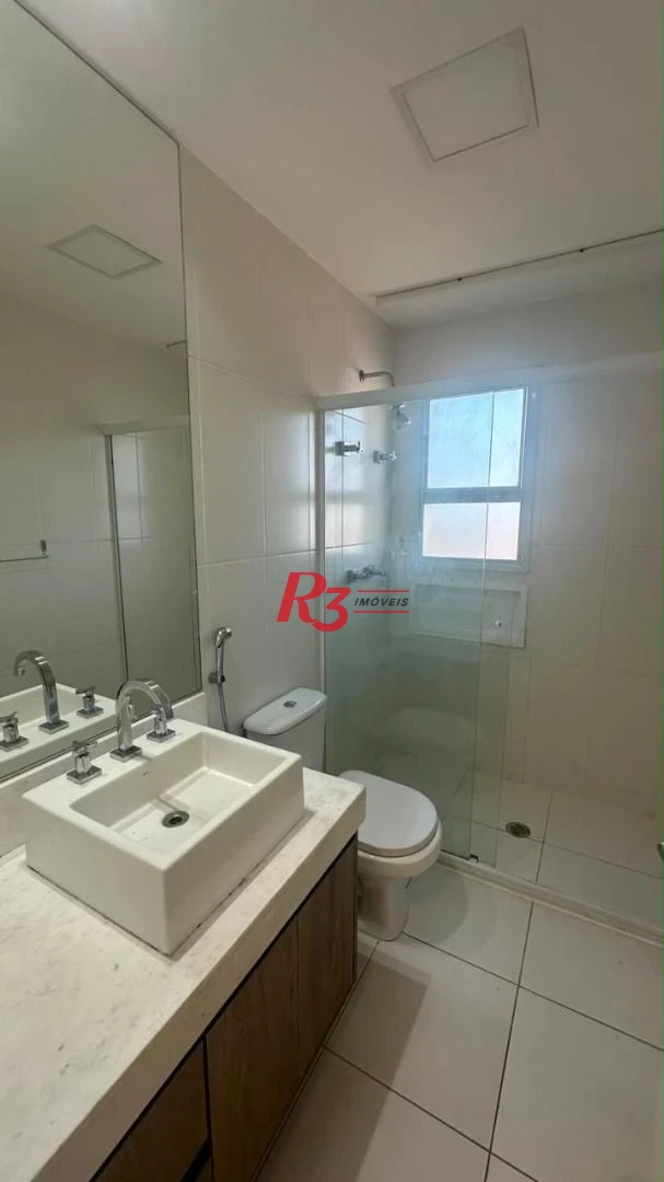 Apartamento para alugar, 150 m² por R$ 9.547,79/mês - Marapé - Santos/SP