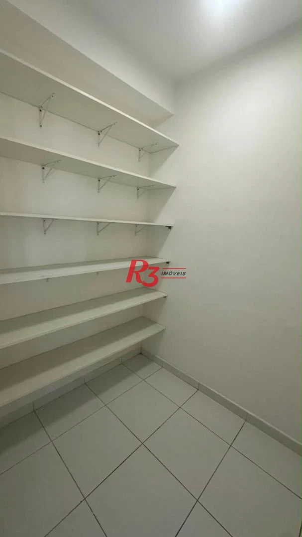 Apartamento para alugar, 150 m² por R$ 9.547,79/mês - Marapé - Santos/SP