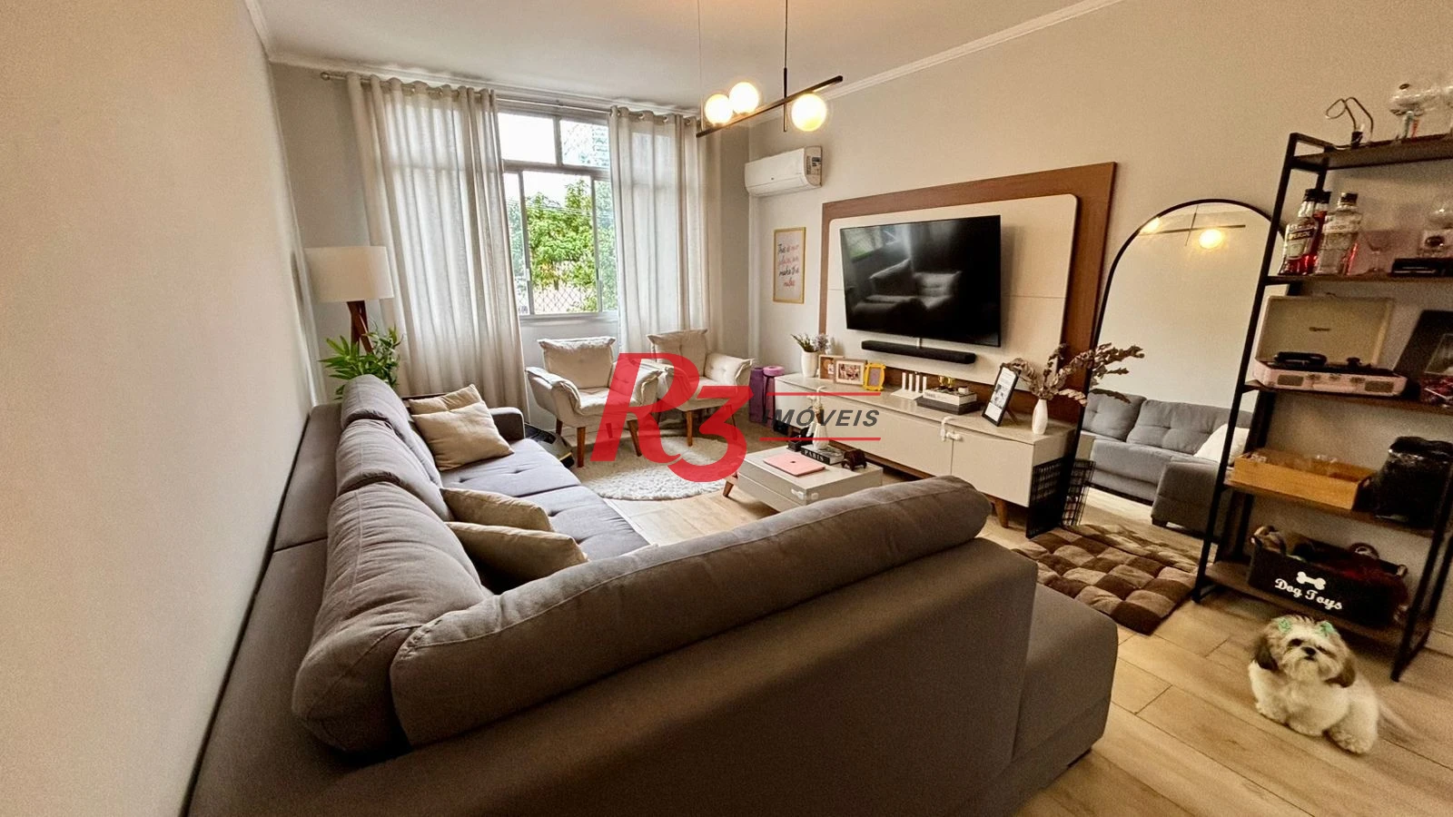 Apartamento com 2 dormitórios à venda, 122 m² por R$ 850.000,00 - Boqueirão - Santos/SP