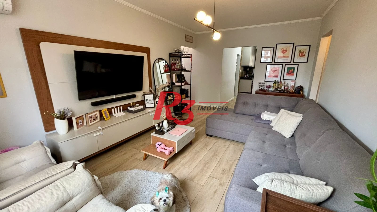 Apartamento com 2 dormitórios à venda, 122 m² por R$ 850.000,00 - Boqueirão - Santos/SP