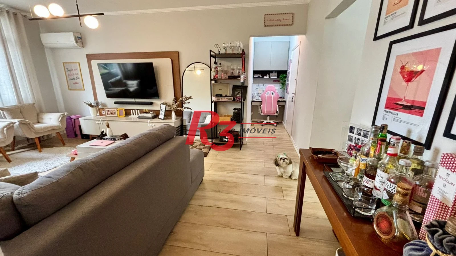 Apartamento com 2 dormitórios à venda, 122 m² por R$ 850.000,00 - Boqueirão - Santos/SP