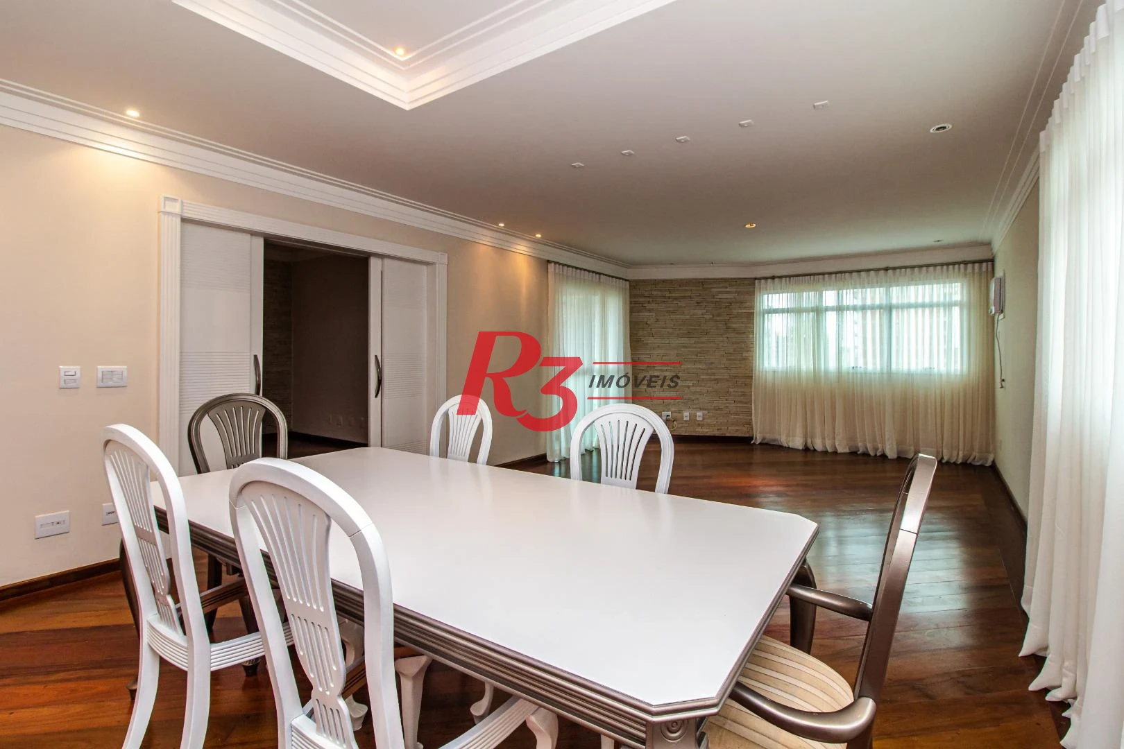 Apartamento com 3 dormitórios para alugar, 180 m² por R$ 10.800,02/mês - Boqueirão - Santos/SP