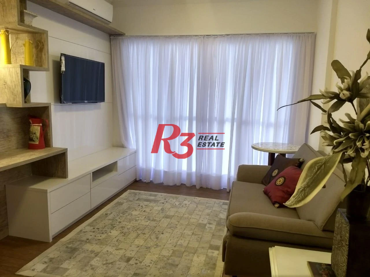 Apartamento para alugar, 59 m² por R$ 5.200,00/mês - Boqueirão - Santos/SP