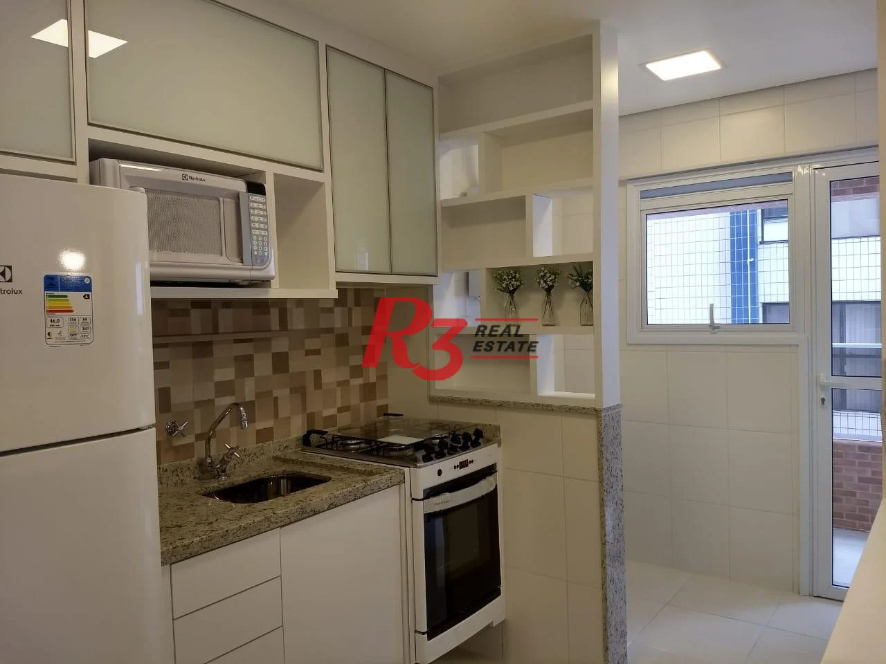 Apartamento para alugar, 59 m² por R$ 5.200,00/mês - Boqueirão - Santos/SP