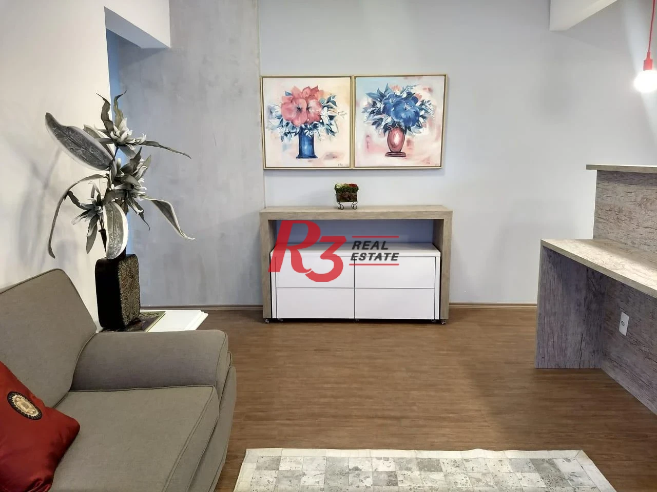 Apartamento para alugar, 59 m² por R$ 5.200,00/mês - Boqueirão - Santos/SP