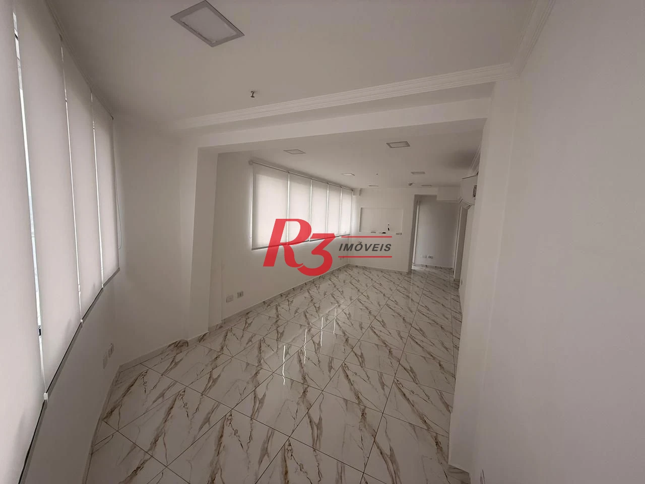 Sala para alugar, 46 m² por R$ 3.200,00/mês - Ponta da Praia - Santos/SP