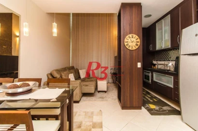 Loft à venda, 69 m² por R$ 650.000,00 - Gonzaga - Santos/SP