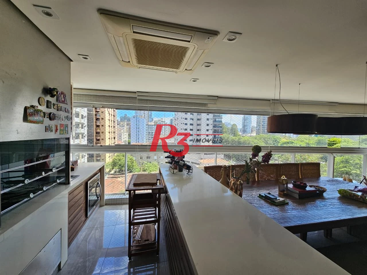 Apartamento Garden, 280 m² - venda por R$ 4.500.000,00 ou aluguel por R$ 25.000,00/mês - Aparecida - Santos/SP