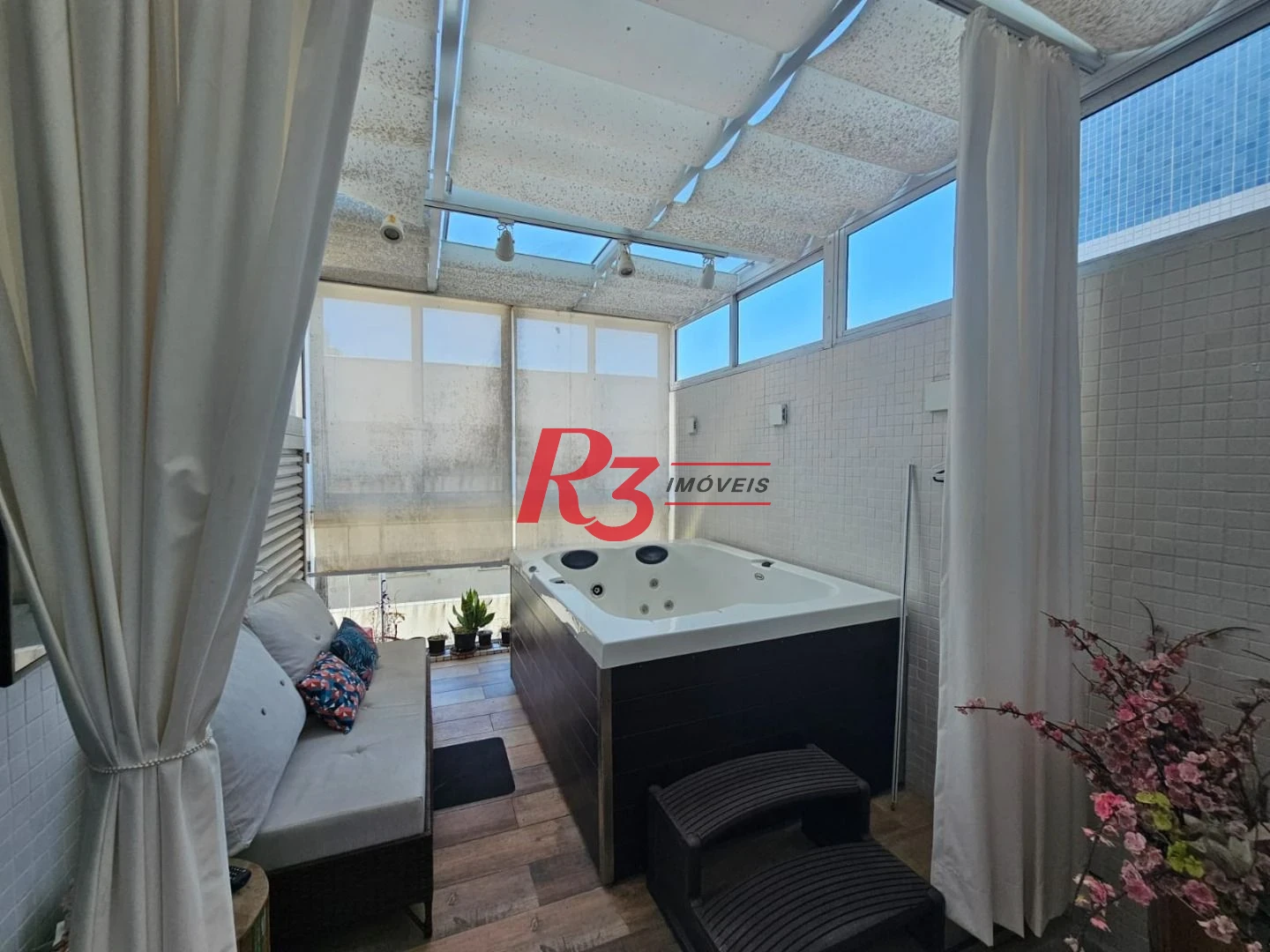 Apartamento Garden, 280 m² - venda por R$ 4.500.000,00 ou aluguel por R$ 25.000,00/mês - Aparecida - Santos/SP