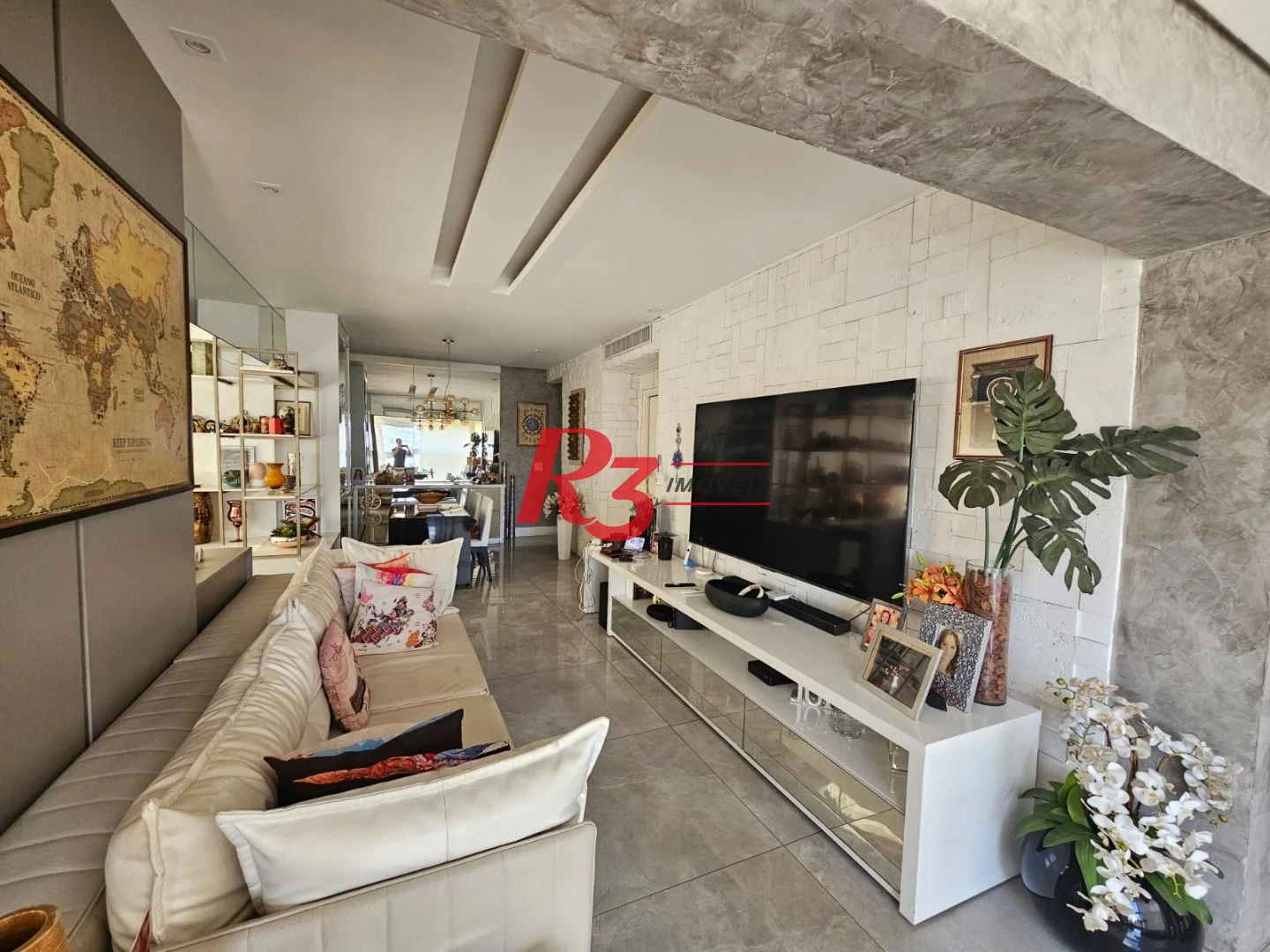 Apartamento Garden, 280 m² - venda por R$ 4.500.000,00 ou aluguel por R$ 25.000,00/mês - Aparecida - Santos/SP