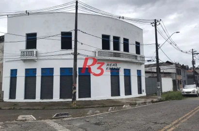 Galpão, 180 m² - venda por R$ 750.000,00 ou aluguel por R$ 4.648,00/mês - Vila Matias - Santos/SP
