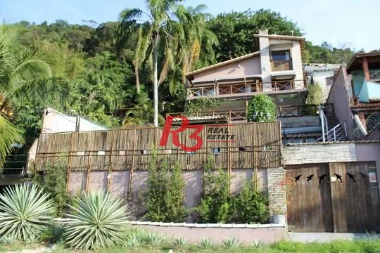 Casa com 6 dormitórios à venda, 520 m² - Parque Prainha - São Vicente/SP