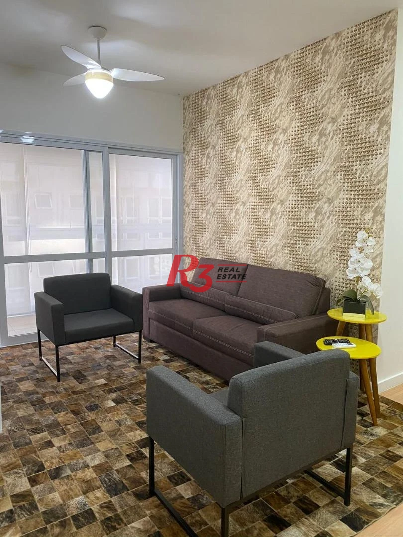 Apartamento à venda, 80 m² por R$ 1.100.000,00 - Gonzaga - Santos/SP