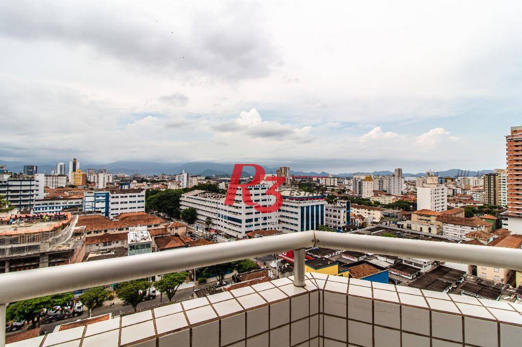 Apartamento Duplex com 2 dormitórios à venda, 92 m² - Boqueirão - Santos/SP