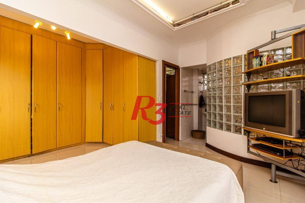 Apartamento Duplex com 2 dormitórios à venda, 92 m² - Boqueirão - Santos/SP