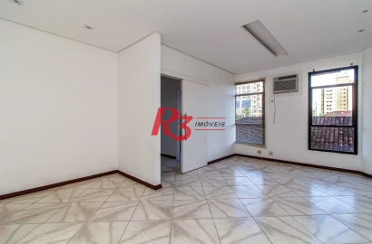 Sala, 86 m² - venda por R$ 477.000,00 ou aluguel por R$ 5.032,00/mês - Vila Matias - Santos/SP