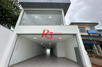 Loja, 550 m² - venda por R$ 3.500.000,00 ou aluguel por R$ 26.050,00/mês - Encruzilhada - Santos/SP