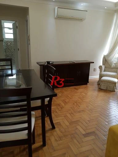 Apartamento com 1 dormitório para alugar, 60 m² por R$ 4.200,00/mês - Aparecida - Santos/SP