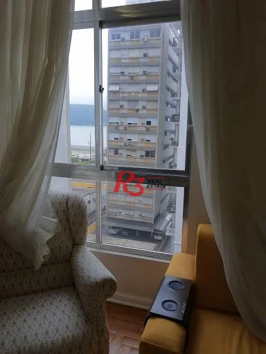 Apartamento com 1 dormitório para alugar, 60 m² por R$ 4.200,00/mês - Aparecida - Santos/SP