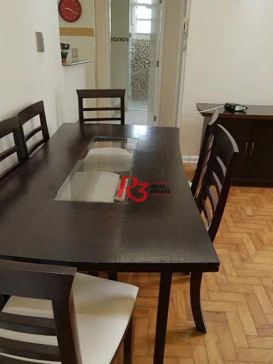 Apartamento com 1 dormitório para alugar, 60 m² por R$ 4.200,00/mês - Aparecida - Santos/SP