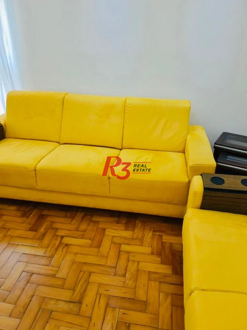 Apartamento com 1 dormitório para alugar, 60 m² por R$ 4.200,00/mês - Aparecida - Santos/SP