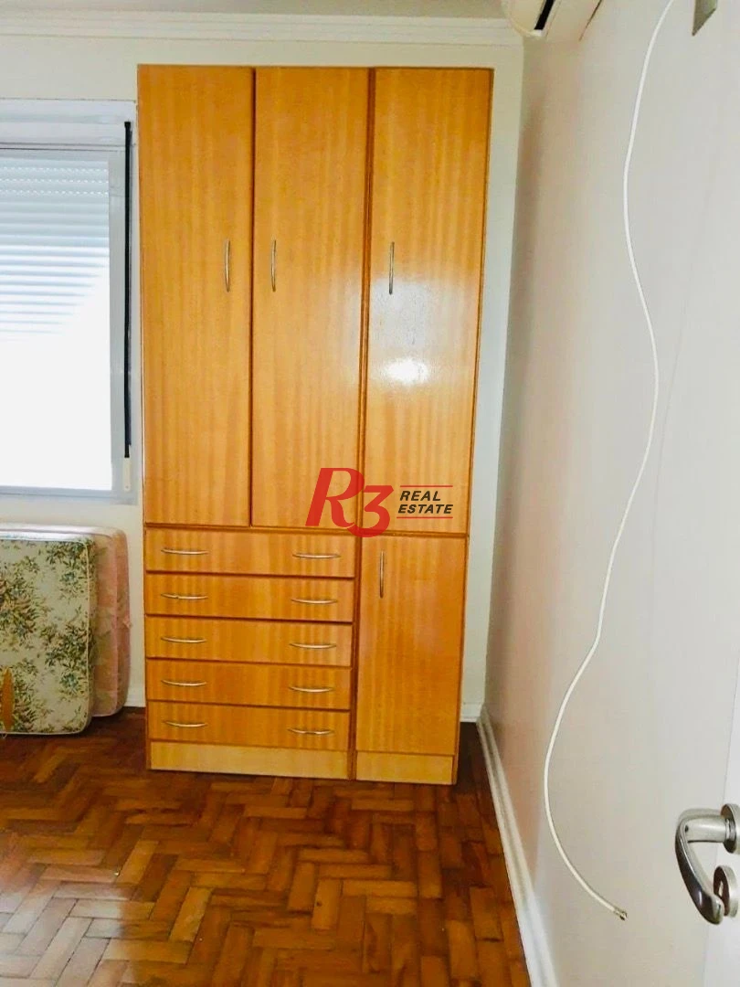 Apartamento com 1 dormitório para alugar, 60 m² por R$ 4.200,00/mês - Aparecida - Santos/SP