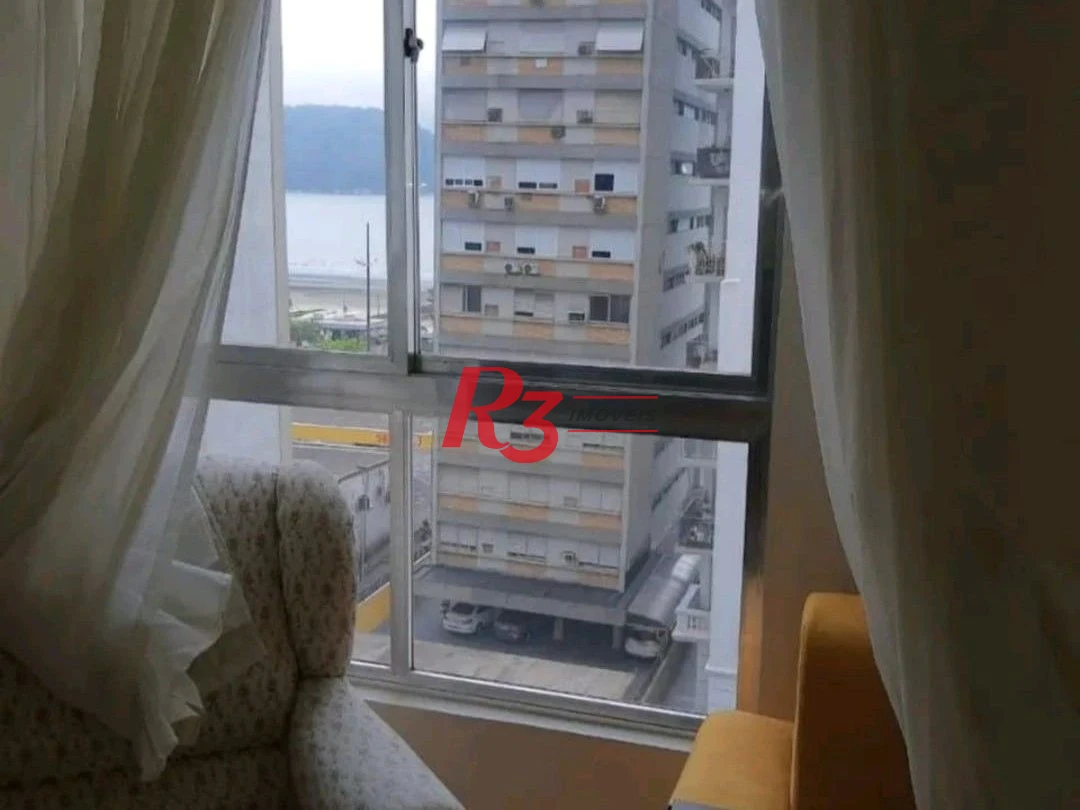 Apartamento com 1 dormitório para alugar, 60 m² por R$ 3.950,00/mês - Aparecida - Santos/SP